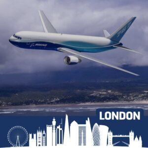 b757 767 london